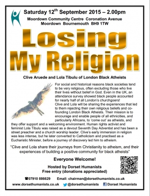 Losing My Religion Flyer