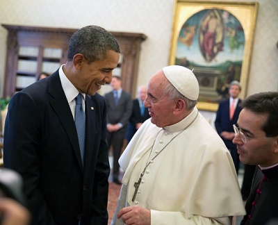 President Obama and Pope Francis