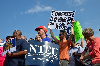 Government Shutdown Rally